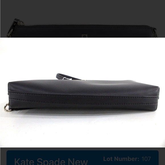 Kate Spade Black Crossbody Bag with Gold Chain - Picture 5 of 6